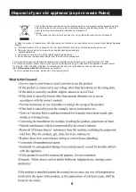 Preview for 8 page of LG WP-750R Owner'S Manual