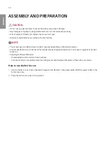 Preview for 10 page of LG WP400 Owner'S Manual