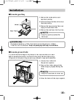 Preview for 10 page of LG WS1910XM Owner'S Manual