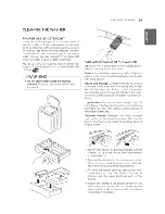 Предварительный просмотр 29 страницы LG WT1701C Owner'S Manual