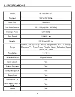 Preview for 3 page of LG WT1801H A/01 Series Service Manual