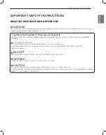Preview for 3 page of LG WT4801C Owner'S Manual