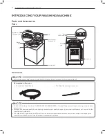 Preview for 8 page of LG WT4801C Owner'S Manual