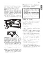 Предварительный просмотр 27 страницы LG WT901CW Owner'S Manual