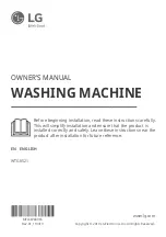 Предварительный просмотр 1 страницы LG WTG8521 Owner'S Manual