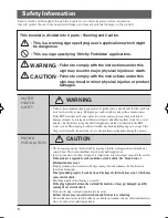 Предварительный просмотр 4 страницы LG WTG8532WH Owner'S Manual