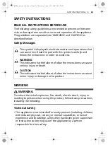 Preview for 3 page of LG WTL1566KGF Owner'S Manual