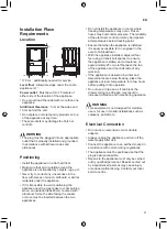 Предварительный просмотр 11 страницы LG WTT03TLXMN Owner'S Manual