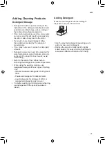 Предварительный просмотр 21 страницы LG WTT03TLXMN Owner'S Manual