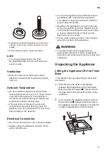 Предварительный просмотр 11 страницы LG WVC5-1409W Owner'S Manual