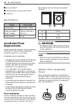 Предварительный просмотр 10 страницы LG WVC9-1410W Owner'S Manual