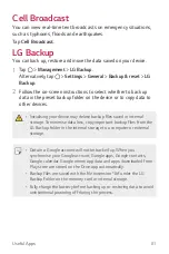 Предварительный просмотр 316 страницы LG X cam User Manual