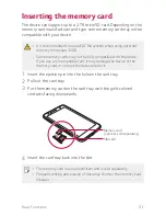 Предварительный просмотр 22 страницы LG X charge US601 User Manual