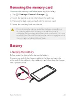 Предварительный просмотр 23 страницы LG X charge US601 User Manual