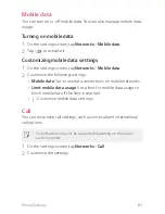 Предварительный просмотр 82 страницы LG X charge US601 User Manual