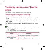 Preview for 50 page of LG X Style User Manual