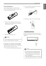 Preview for 9 page of LG X09EHC NTE0 Owner'S Manual