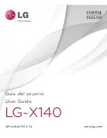 Preview for 1 page of LG X140 User Manual