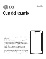 Preview for 3 page of LG X140 User Manual