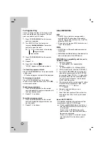 Preview for 12 page of LG XA102 Owner'S Manual