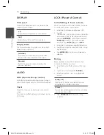 Предварительный просмотр 14 страницы LG XB16 Owner'S Manual