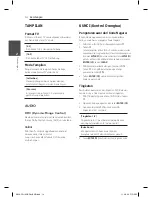 Preview for 42 page of LG XB16 Owner'S Manual