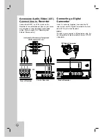 Предварительный просмотр 14 страницы LG XBR716 Installation And Operating Manual