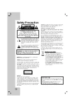 Preview for 2 page of LG XC-U62A Owner'S Manual