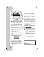 Preview for 2 page of LG XC102 Owner'S Manual