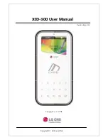 Preview for 1 page of LG XID-300 User Manual