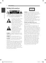 Preview for 2 page of LG XP16DAB Owner'S Manual