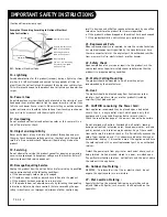 Preview for 4 page of LG Zenith H19F34DT Installation / Operating Manual | Warranty