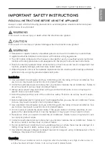 Preview for 3 page of LG ZSNQ186C7A0 Owner'S Manual