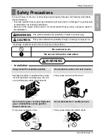 Preview for 3 page of LG ZW6500R Owner'S Manual