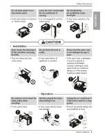 Preview for 5 page of LG ZW6510R Owner'S Manual