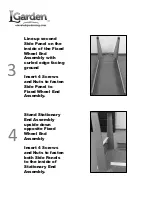 Предварительный просмотр 4 страницы LGarden BALCONY 0111 Assembly Instructions Manual