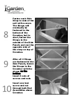 Предварительный просмотр 6 страницы LGarden BALCONY 0111 Assembly Instructions Manual