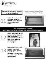 Предварительный просмотр 7 страницы LGarden BALCONY 0111 Assembly Instructions Manual