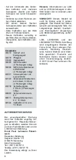 Preview for 6 page of LGB 22261 Instructions Manual