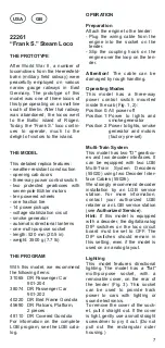 Preview for 7 page of LGB 22261 Instructions Manual