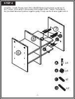 Предварительный просмотр 8 страницы LGHM SHOES BENCH User Manual