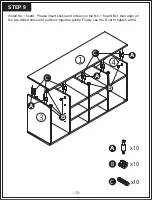 Предварительный просмотр 13 страницы LGHM SHOES BENCH User Manual