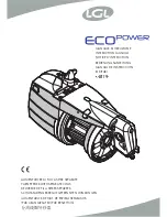 Предварительный просмотр 1 страницы LGL Electronics EcoPower Instruction Manual