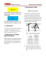 Предварительный просмотр 10 страницы LGMG AS1932E Operation And Safety Manual