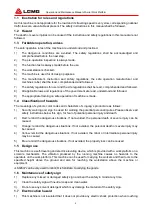 Preview for 6 page of LGMG S0507SDTCE10 Operation And Maintenance Manual