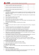 Preview for 9 page of LGMG S0507SDTCE10 Operation And Maintenance Manual