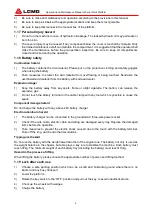 Preview for 10 page of LGMG S0507SDTCE10 Operation And Maintenance Manual