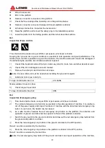 Предварительный просмотр 64 страницы LGMG S0507SDTCE10 Operation And Maintenance Manual