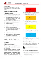 Preview for 10 page of LGMG SR1018D Operation Manual