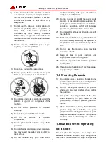 Preview for 12 page of LGMG SR1018D Operation Manual